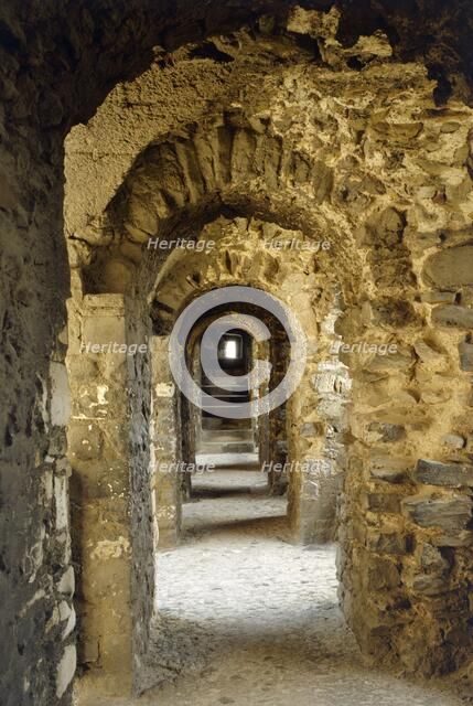 Interior of Rochester Castle, Kent, c2000s(?). Artist: Historic England Staff Photographer.