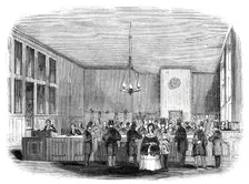 Interior of Roger's Bank, Clement's-Lane, 1844. Creator: Unknown