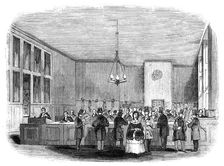 Interior of Roger's Bank, Clement's-Lane, 1844. Creator: Unknown
