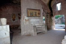 Interior of roman Food-Shop and Bar, Ostia, Italy, c2nd-3rd century. Artist: CM Dixon