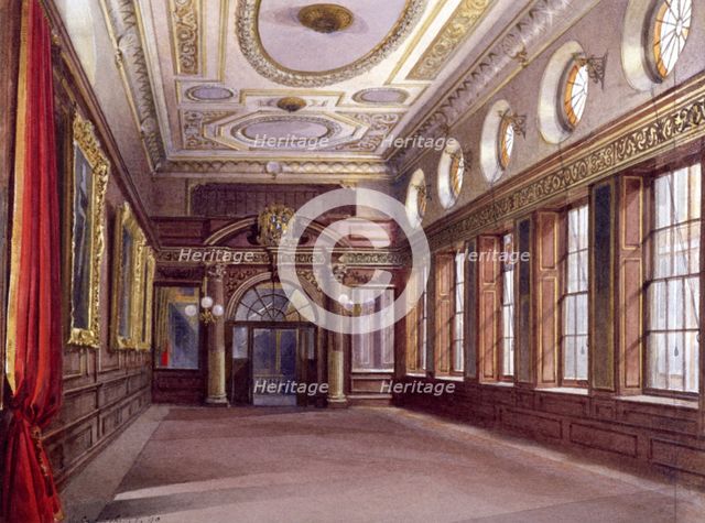 Interior of Tallow Chandlers' Hall, London, 1890. Artist: John Crowther