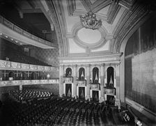 Interior of Temple Theatre, Detroit, Mich., between 1900 and 1905. Creator: Unknown