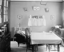 Interior of tenement house, New York City, between 1900 and 1910. Creator: Unknown