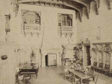 Interior of the Manor house at the Muromtsevo Estate, before 1909