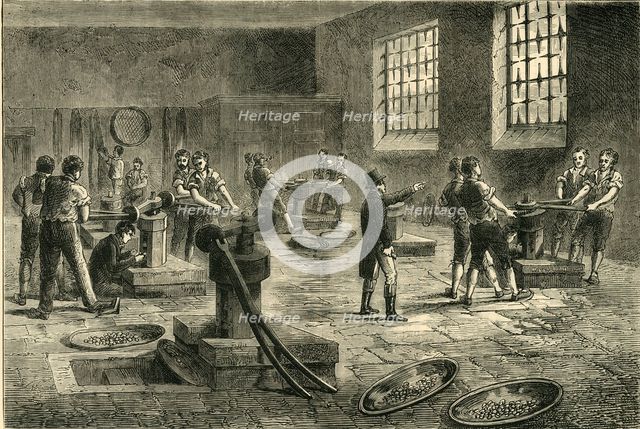 'Interior of the Mint', c1872. Creator: Unknown.