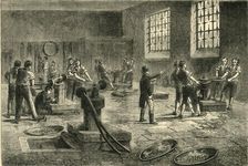 Interior of the Mint c1872. Creator: Unknown