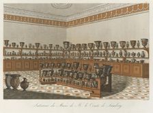 Interior of the Mr. Compte de Lamberg Collection, 1813 [-1824]. Creator: Benedikt Piringer