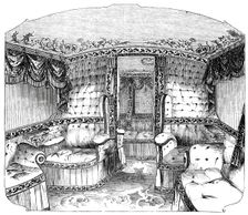 Interior of the new Royal Southampton State Carriage, 1844. Creator: Unknown