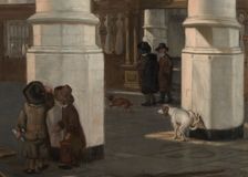 Interior of the Oude Kerk, Delft, probably 1650. Creator: Emanuel de Witte