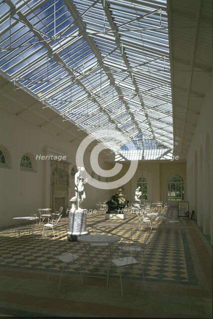Interior of the Orangery, Wrest Park, Bedfordshire, 1997. Artist: N Corrie