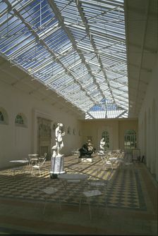 Interior of the Orangery, Wrest Park, Bedfordshire, 1997. Artist: N Corrie