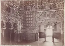 Interior of the Alcazar, Seville, c1885. Creator: Juan Laurent