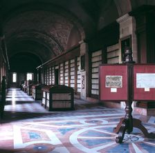 Interior of the Archivo General de Indias (General Archive of the Indies)
