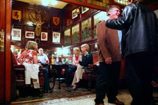 Interior of the Black Horse pub, Preston, Lancashire. Creator: Peter Thompson