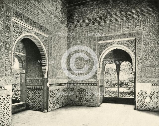 'Interior of the "Captive's" (Isabel De Solis) Tower', 1907. Creator: Unknown.
