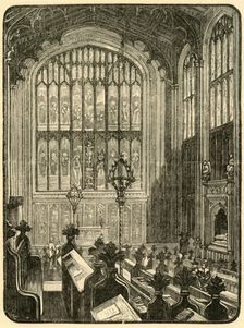 Interior of the Chapel 1898. Creator: Unknown