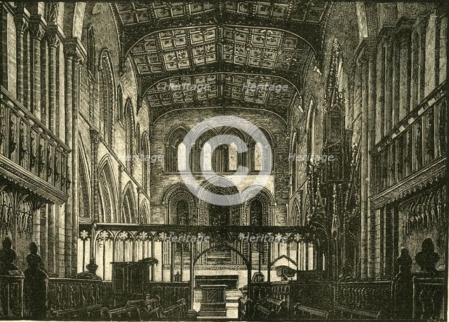 'Interior of the Choir', 1898. Creator: Unknown.