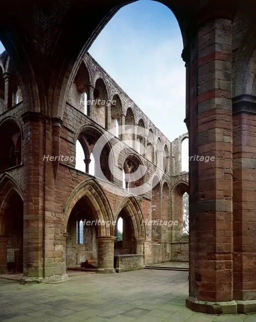 Interior of the Church, Lanercost Priory, Cumbria, c2008-c2017. Artist: Bob Skingle.