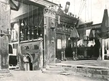 Interior of the Church of the Nativity, Bethlehem, Palestine, 1895. Creator: Unknown