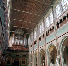 Interior of the Church of St Aighan, 16th century