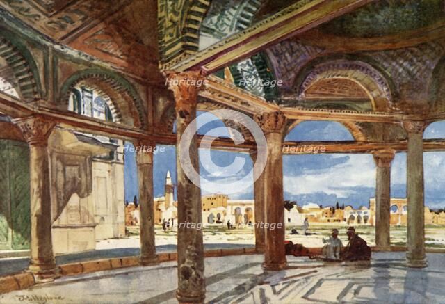 'Interior of the Dome of the Chain Looking North', 1902. Creator: John Fulleylove.