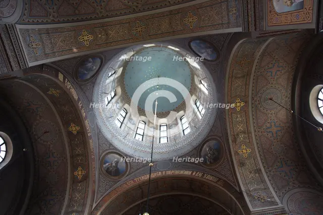 Interior of the dome, Uspenski Cathedral, Helsinki, Finland, 2011. Creator: Sheldon Marshall.