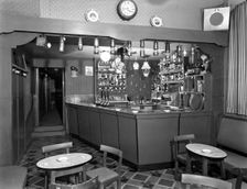 Interior of the Ferryboat Inn, Mexborough, South Yorkshire, 1956. Creator: Michael Walters