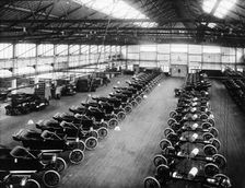 Interior of the Ford works, Trafford Park, Manchester, c1911-c1927
