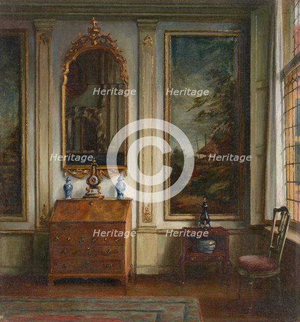 Interior of the Frans Hals Museum, late 19th-early 20th century. Creator: Dolf Vanroy.