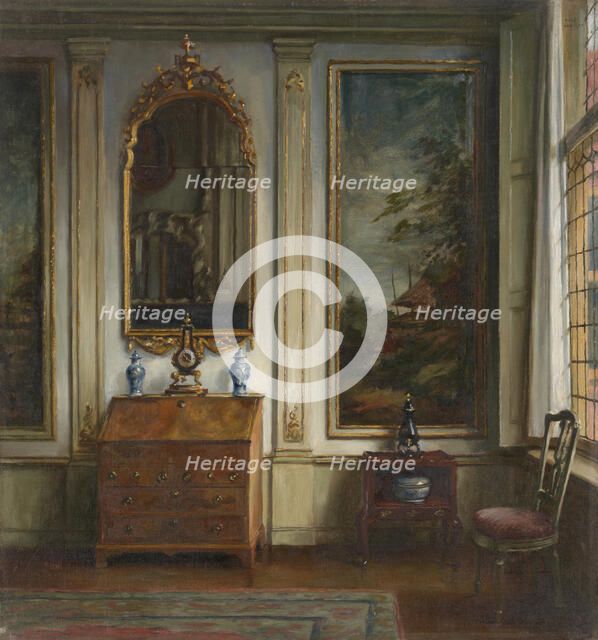 Interior of the Frans Hals Museum, late 19th-early 20th century. Creator: Dolf Vanroy.