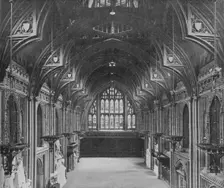 Interior of the Guildhall, City of London, c1904 (1906). Artist: Photochrom Co Ltd of London