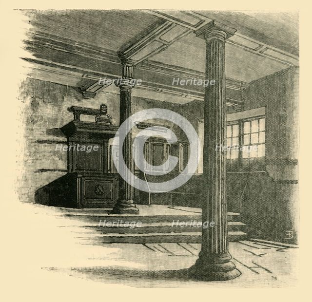 'Interior of the Grammar School', 1898. Creator: Unknown.