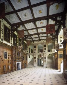 Interior of the Great Hall, Audley End House, Saffron Walden, Essex, c1980-c2017. Artist: Historic England Staff Photographer