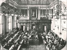 Interior of the House of Assembly, Cape Town, South Africa, 1895. Creator: Unknown