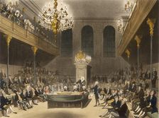 Interior of the House of Commons, Westminter, London, 1809