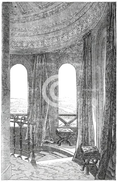 Interior of the Lantern, Lansdown Tower, 1845. Creator: Unknown.