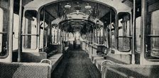 Interior of the Latest Type of Tube Coach 1926
