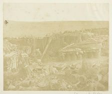 Interior of the Redan, 1855. Creator: James Robertson