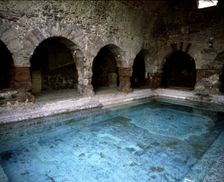 Interior of the Roman Baths of Caldes de Montbui