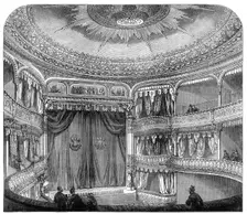 Interior of the Royal Court Theatre, Sloane-Square, 1871. Creator: Unknown