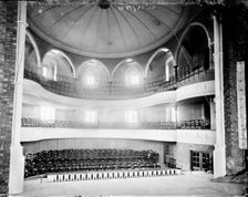 Interior of the Shakespeare Memorial Theatre, Stratford upon Avon, Warwickshire, c1860-c1922. Artist: Henry Taunt