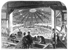 Interior of the Shakspeare Pavilion at Stratford-on-Avon, 1864. Creator: Unknown