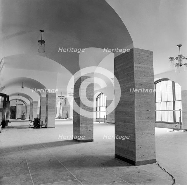 Interior of the south wing, Old Bailey, London, 1972. Artist: John Gay