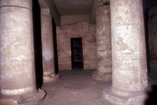Interior of the Temple of Sethos I (Seti I), Abydos, Egypt, 19th Dynasty, c1280 BC
