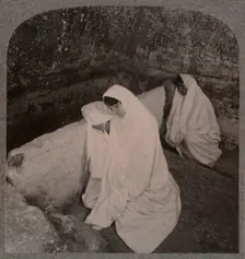 Interior of the Tomb of Christ, c1900