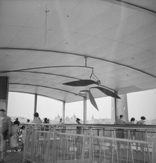Interior of the Viewing Tower, Festival of Britain site, South Bank, Lambeth, London, 1951. Artist: MW Parry