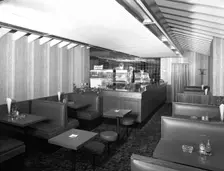 Interior of the Wishing Well cafe, South Yorkshire, 1960s. Creator: Michael Walters