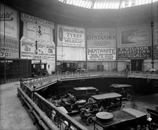 Interior of the Wolseley Tool & Motor Car Co Garage, Westminster, London, 1913. Artist: Bedford Lemere and Company