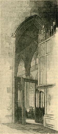 Interior of Trinity Church 1898. Creator: Unknown