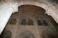 Interior, Old Cathedral of Coimbra, Portugal, 2009. Creator: Samuel Magal